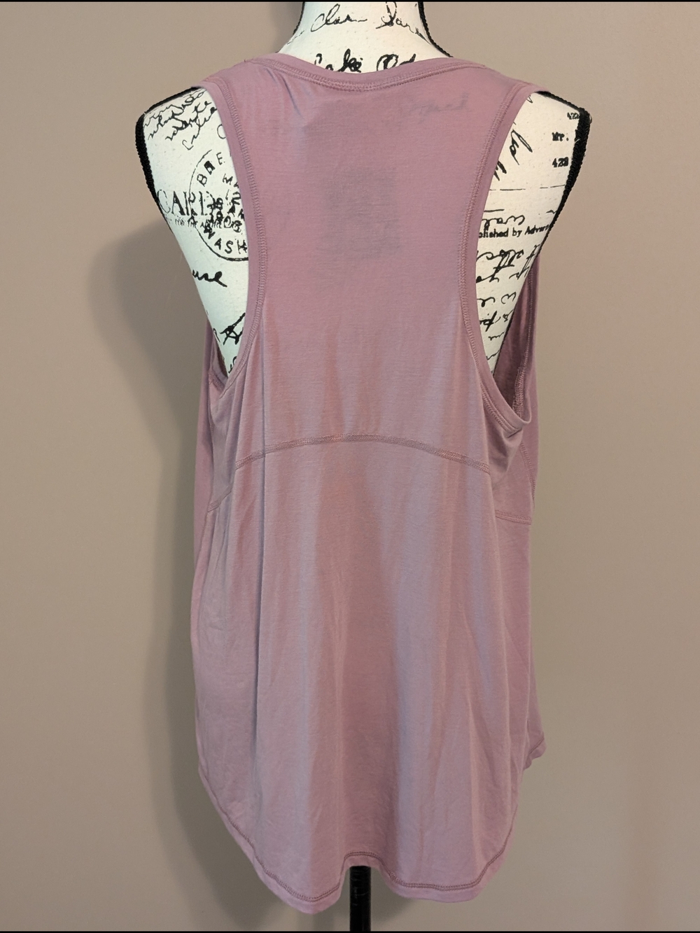 Champion Women's Light Mauve Scoop Neck Tank - Picture 2 of 2